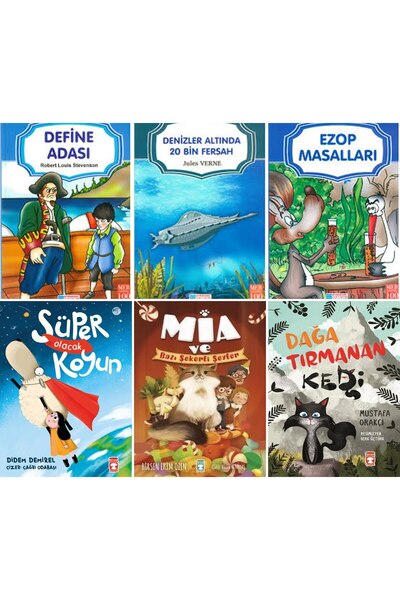 Timaş Çocuk 1.2.VE 3.SINIF Süper Olacak Koyun,Mia ve Bazı Şekerli Şeyler,Dağa...