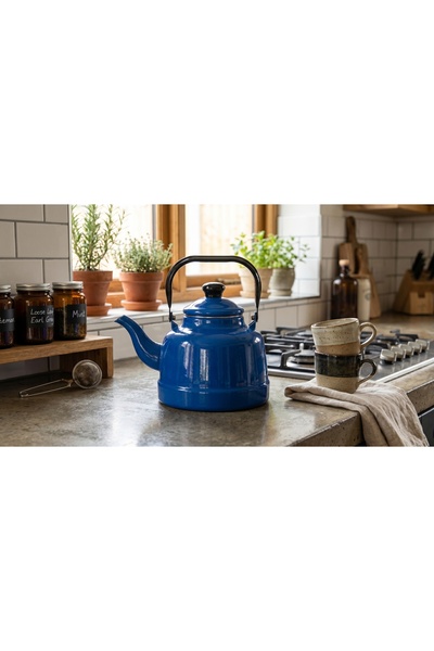 ORUÇ HOME EMAYE ÇAYDANLIK DEMLİK - 1.1LT