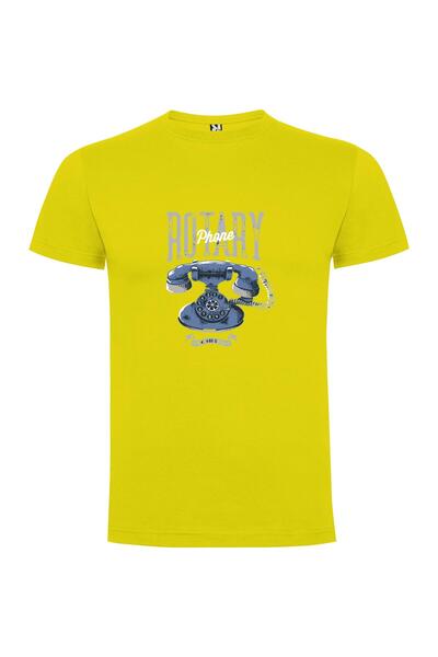 iLovePrints Rotary Blue Vintage Phone Tshirt