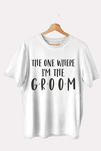 iLovePrints Μπλούζα Bachelor Im The Groom