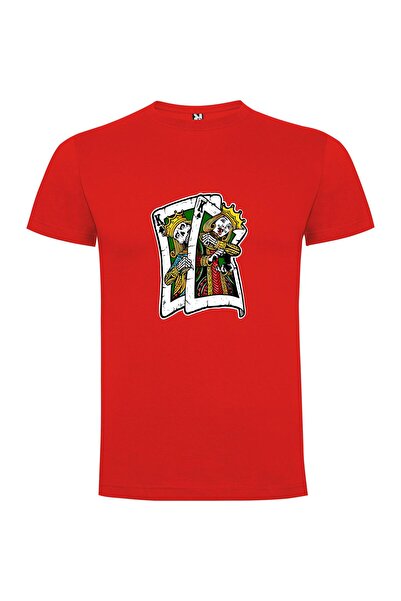iLovePrints Regal Card Game Illustration Tshirt