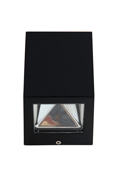 ARlight Wlc 8107 Bk Απλ.up/Down Τετρ.led 2*5W Μαυρη 0144100