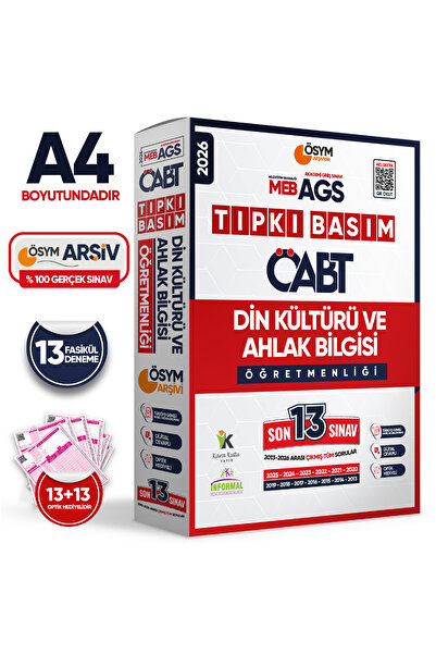 Karakutu Yayınları 2026 MEB-AGS ÖABT Din Kültürü ve Ahlak Bilgisi Öğretmenliğ...