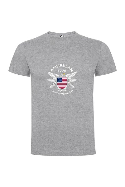 iLovePrints God and Eagle Emblem Tshirt
