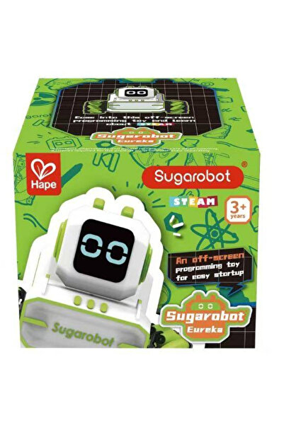 Hape Jucarie - Sugarobot Eureka Green varsta 3 ani+,6 ani+,8 ani+