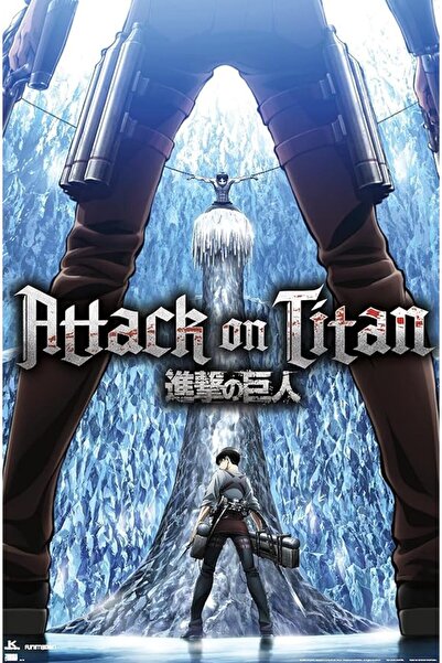 ESSESORIES Attack on Titan Anime Poster Wall Art Room Decor Self Adhesive