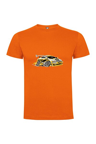 iLovePrints Blazing Yellow Speedster Tshirt
