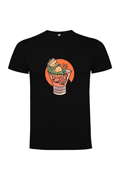 iLovePrints Psychedelic Frog King Tshirt