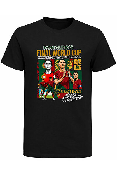 Efendioğlu Design The Last Dance Ronaldo's Printed Worldcup 2026 Portugal Pri...