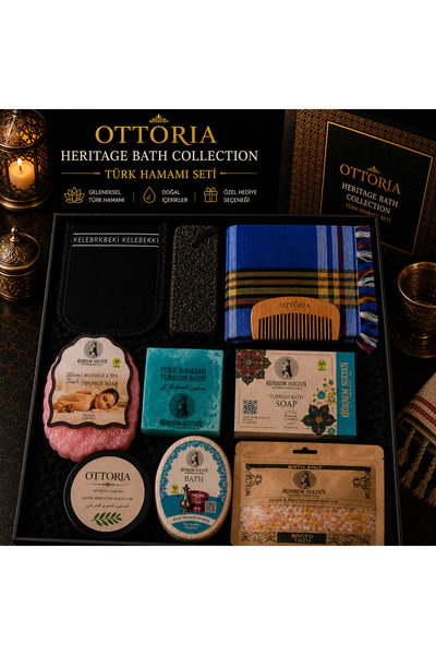 OTTORIA Heritage Bath Collection |   Turkish Bath Set