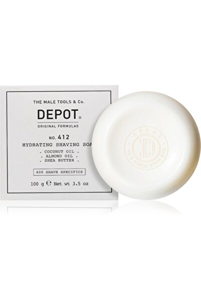 DEPOT Nr. 412 Săpun de ras hidratant, 100 g