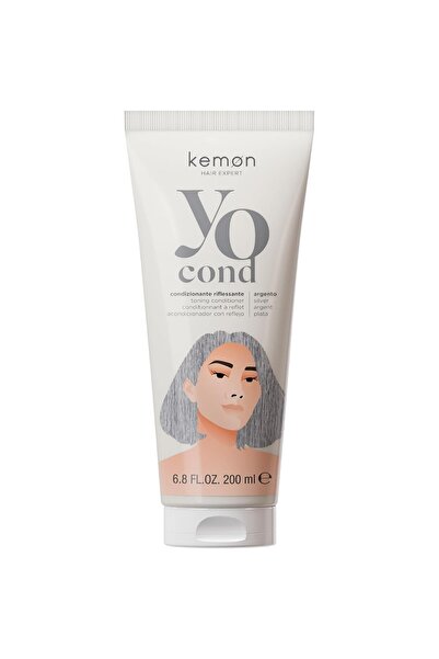 OEM Kemon, Yo Argento Coloring, Βάλσαμο Βαφής Μαλλιών, 200 ml