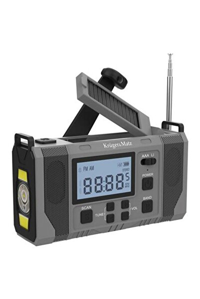 Kruger&Matz KM0838 Multifunction Solar Radio, 10000 mAh