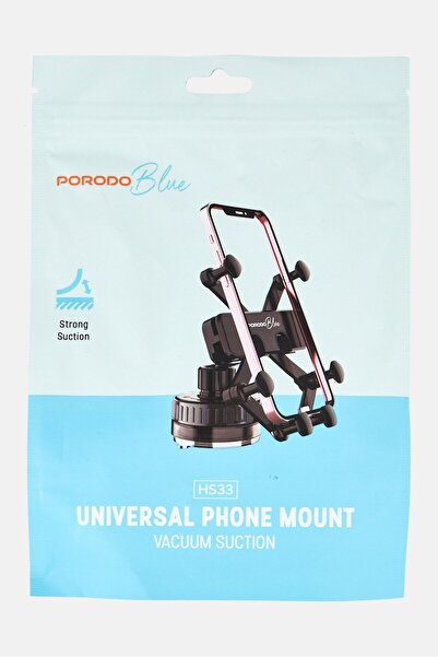 porodo Blue Universal Phone Mount, Black