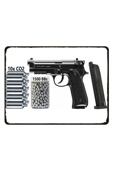 Choice9 20x30cm 01 HD Pistol Tin Painting Sign. Vintage Style, Ideal for Home...