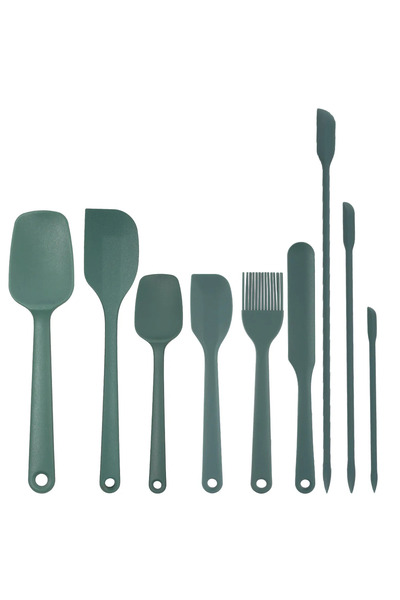 Choice1 9PCS GREEN SET Silicone Baking Tool Set 6-piece/ 9-piece Cream Scrape...