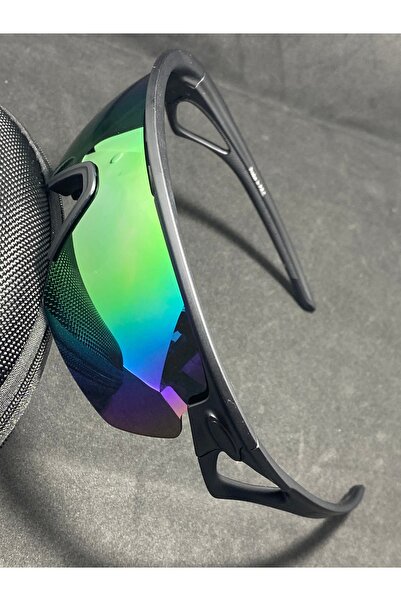 Sunglasses Ochelari de soare cu lentilă panoramică oglindă. Unisex - sport