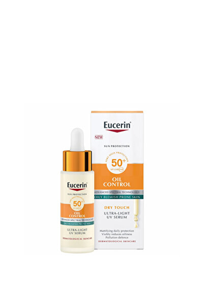 Eucerin سيروم خفيف للغاية للتحكم في الزيوت مع عامل حماية من الشمس SPF50+ سعة ...