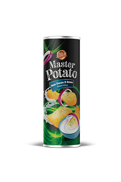 Master Potato Soğanlı & Ekşi Kremalı Cips 160 G (8'li Paket)