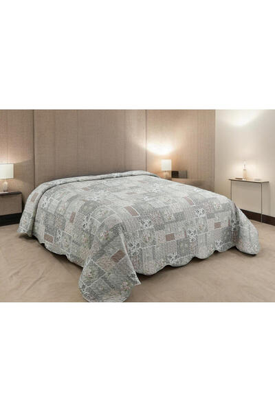 Linea Home KE 257 Τυπωμένο Διπλό Καπιτονέ Κουβερλί 220 x 240 εκ.