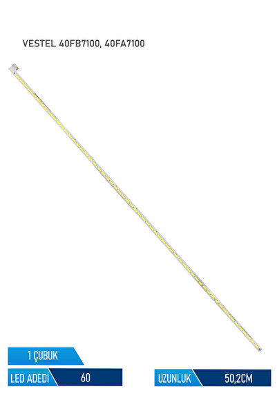 Vestel 40FA7100 1 Parça 40 inc Tv Led Bar