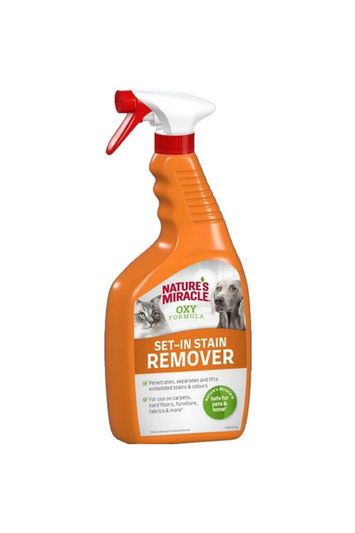 NATURE'S MIRACLE Soluție Nature`s Miracle SET-IN STAIN REMOVER CAT/DOG 709ml ...