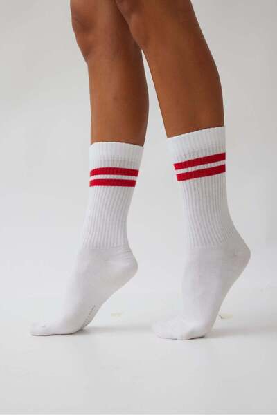 Katia&Bony Striped Socks Red