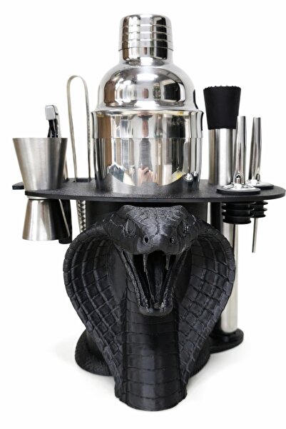 Bar Boss Professional Barware Black Kobra Premium Kokteyl Hazırlama Seti