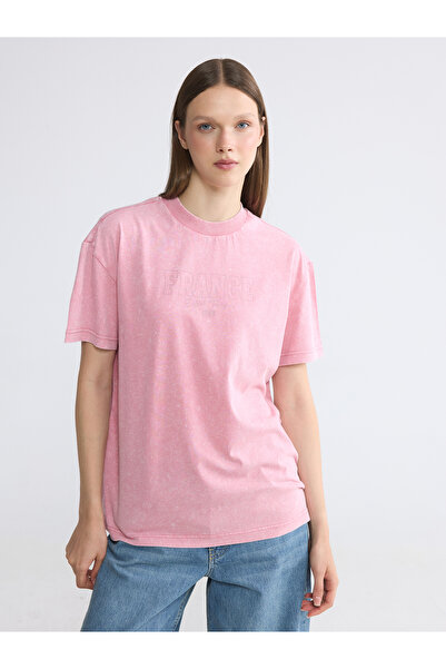 LC Waikiki Γυναικείο T-shirt με λαιμόκοψη Crew
