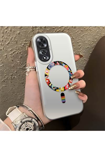 ARTISHELL Oppo A60 Uyumlu Sade, hafif lüks ve darbeye dayanıklı silikon telef...