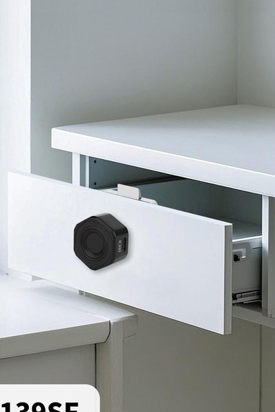 Konk Tools Zd012 Smart Fingerprint Drawer and Cabinet Lock - 22mm Combination Electronic Lock 3 Colors