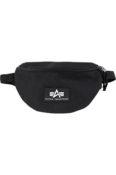 Alpha Industries Borsetă cu imprimeu din cauciuc – Borsetă neagră