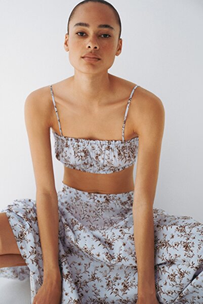 H&M Fırfırlı Bralet Üst
