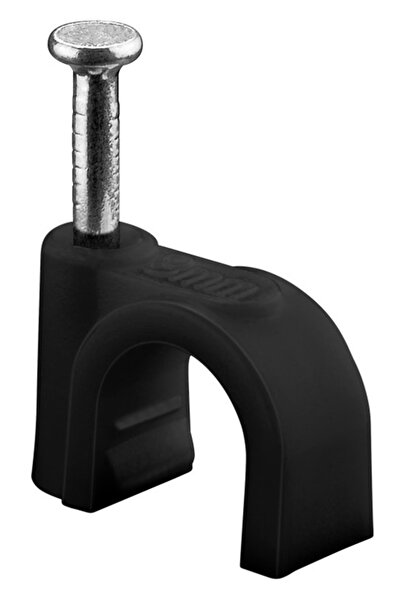 goobay ρόκα στήριξης καλωδίων 64681, 8mm, μαύρο, 100τμχ