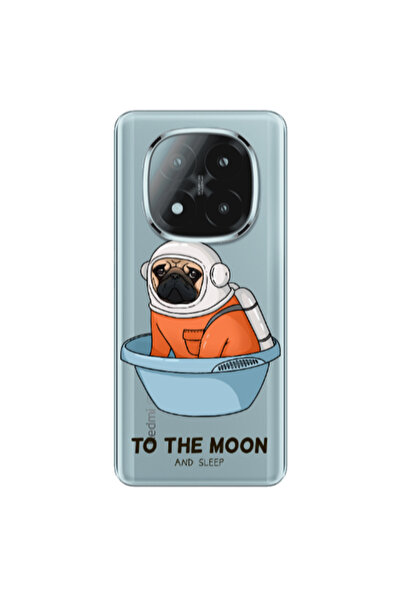 Other Xiaomi Redmi Note 14 Pro + 5g To the moon Transparent Silicone TPU Θήκη