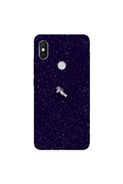 Other Xiaomi Redmi S2 Astronaut And Stars Transparent Silicone TPU Θήκη