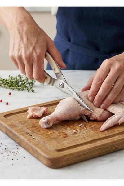 Home Stainless Steel Multi-Function Kitchen Scissors Ideal for Cutting Meat C...