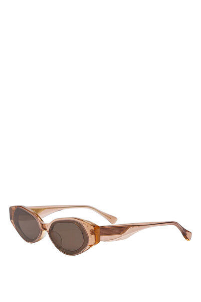 PROJEKT PRODUKT Fscc3 - C02 Brown Acetate Women's Sunglasses