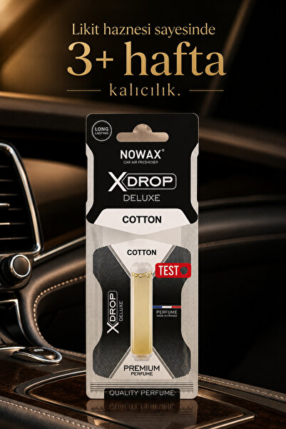 X-Drop Deluxe Cotton Oto Kokusu | Araba Kokusu | Kalıcı Koku