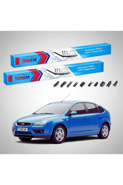 TEAMCAR Ștergătoare de parbriz Ford Focus II DA Hatchback 2004-2006 |   Set f...