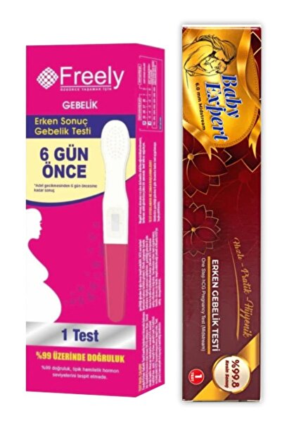 Freely Pratik Erken Gebelik Testi 2'li Paket