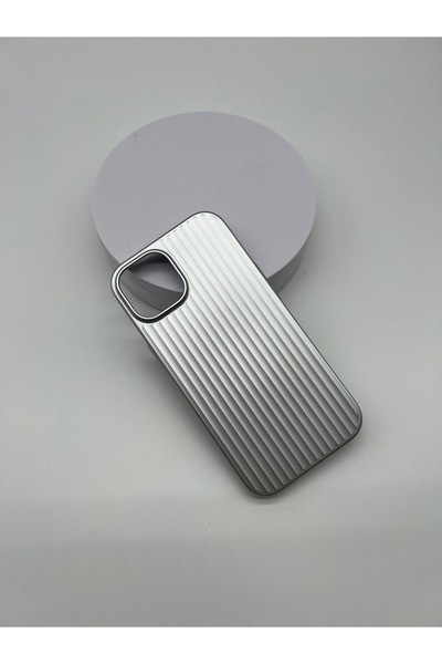 ELMALI STORE iPhone 16 Pro Magsafe Compatible Suitcase Patterned Striped Phon...