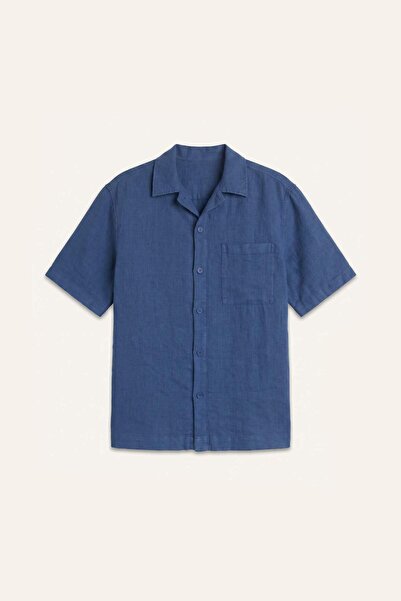DeFacto Premium Linen White Shirt G0857Ax26Sm