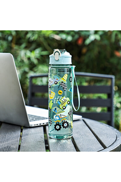 Choice3 750ml light green A 750ml Large-Capacity Dinosaur Straw Cup, Cute and...