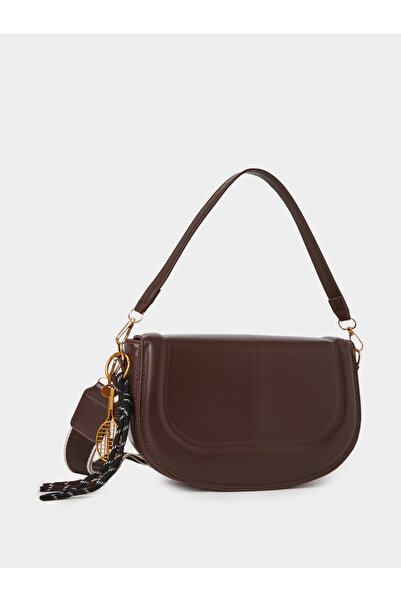 Styli Flap Saddle Bag with Charm