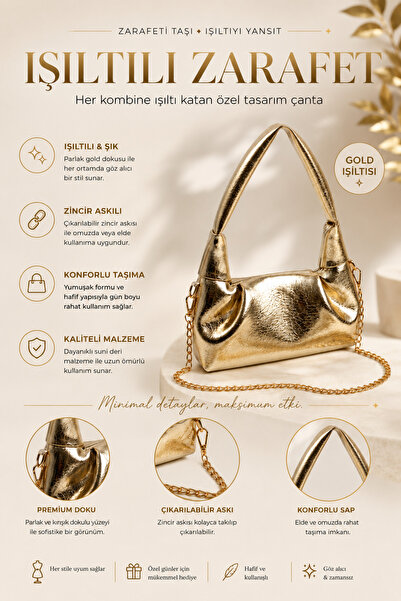 Arenmc store Women's Hand and Shoulder Bag, Suitable for Special Occasions, E...