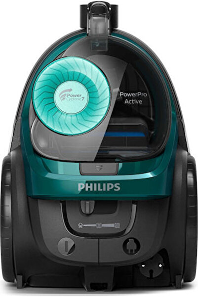 Philips FC9555/09 Ηλεκτρική σκούπα 900W Χωρίς σακούλα 1,5 λίτρα Μαύρο / Πράσινο