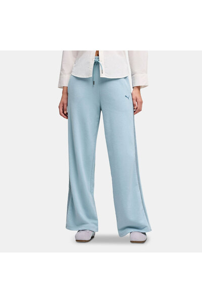 Puma HER Comfort High-Waist Pants Kadın Mavi Eşofman Altı 69188947