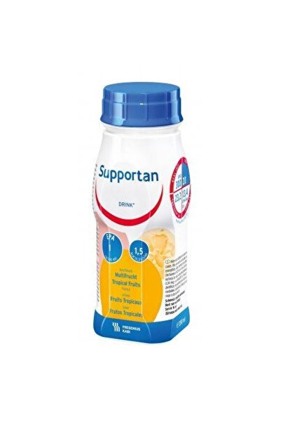 FRESENIUS KABI Bautura cu aroma de fructe tropicale Supportan, 4 x 200 ml,