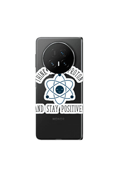 Other Honor Magic V5 THINK LIKE Transparent Silicone TPU Θήκη